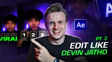 did I just recreate Devin Jatho’s reel in after effects? Pt.3