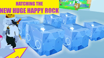 HOW TO HATCH the NEW HUGE HAPPY ROCK | PET SIM X (Roblox)