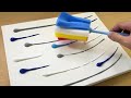 How to Paint with Acrylic Easy / Acrylic Texture Painting
