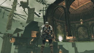 The Earthen Peak - Iron Keep connection seen from out of bounds