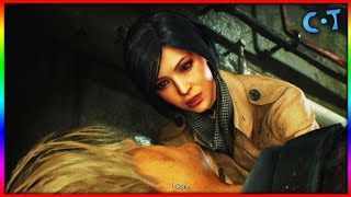 Resident Evil 2 - Leon Takes A Bullet For Ada