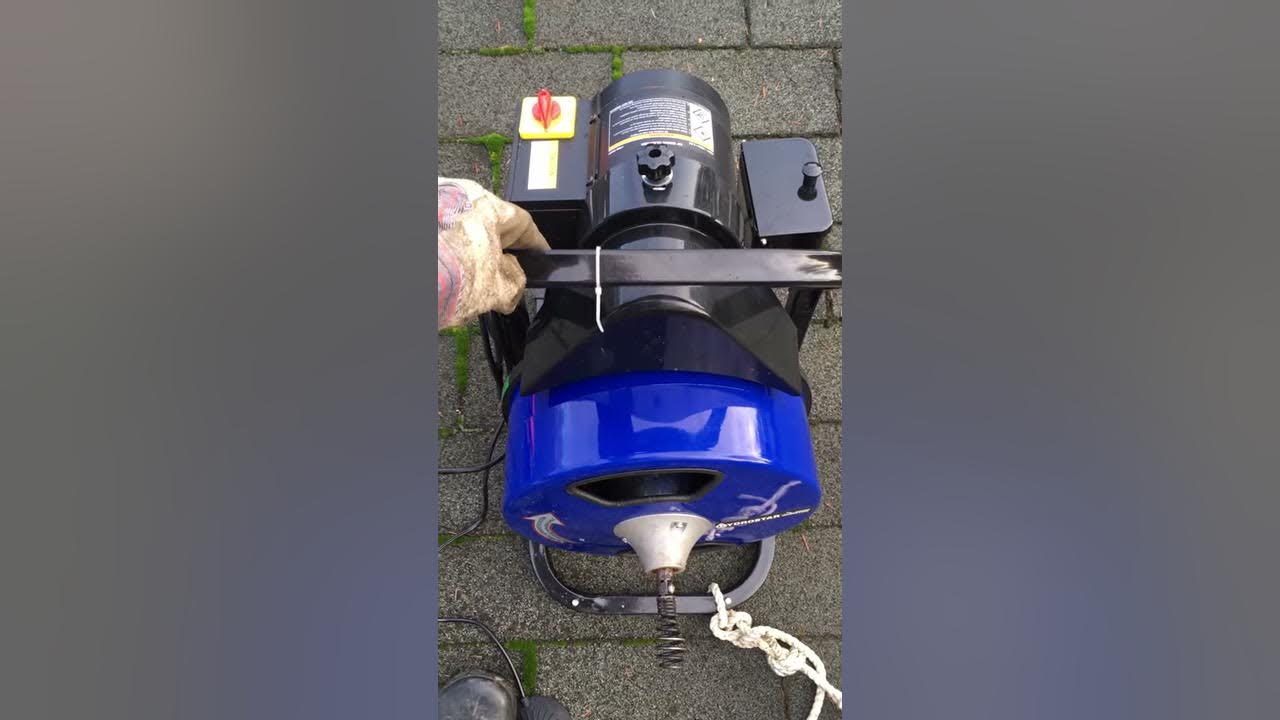 Harbor Freight Pacific Hydrostar 50 ft. Electric Drain Cleaner YouTube
