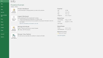 Drawdown Test Example