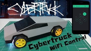 How to make Cybertruck wifi control | วิธีการทำรถบังคับด้วยสมาร์ทโฟน