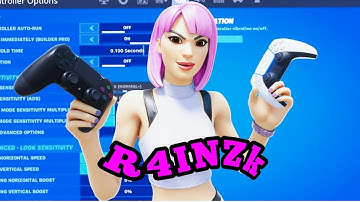 Best 60FPS Non Claw Console Player + Controller settings/sensitivity (Chapter 4 Linear)