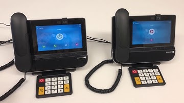 Digital Transformation for the elderly community via IP/Rainbow Notice Operation device  ALE 8088