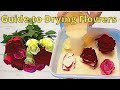 How to Dry Flowers, for Putting in Resin Shocking Results!