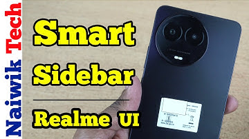 Smart Sidebar in Realme 11x  || Realme UI 4.0