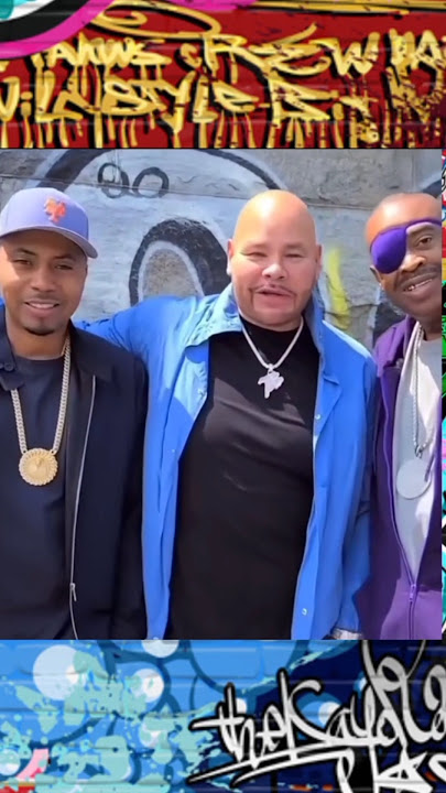 WHEN NAS SLICK RICK AND FAT JOE MET IN NYC.......
