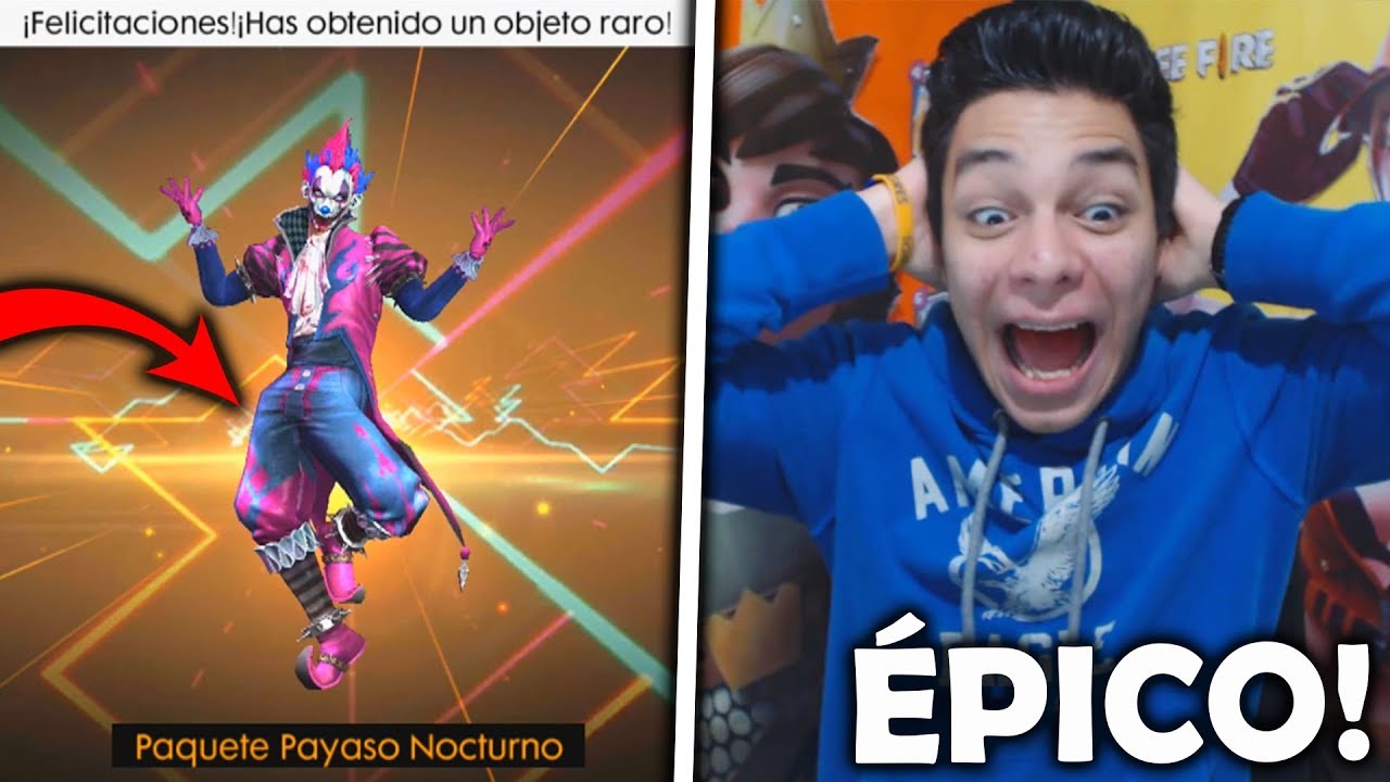 ¡CONSIGO la NUEVA MEJOR SKIN "JOKER" de FREE FIRE y ...