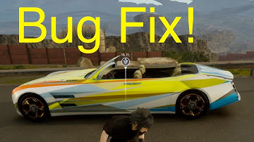 Final Fantasy XV: Bug Fix for "Can