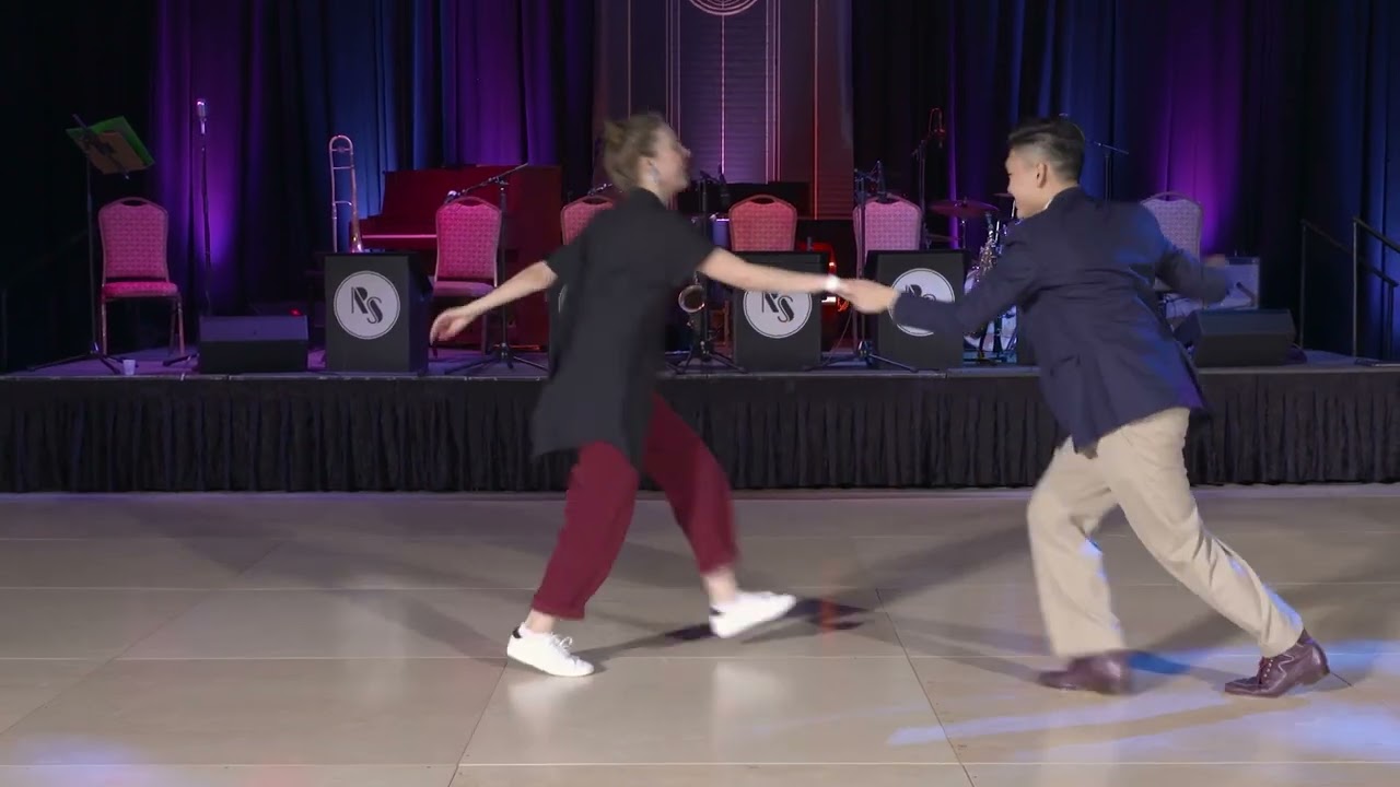 Lindyfest 2023: Open Lindy Hop Draw Finals - Lauren & Michael