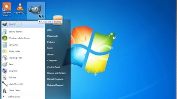 Creating a Gimp Shortcut