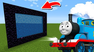 How To Make A Portal To The Thomas Train Dimension in Minecraft