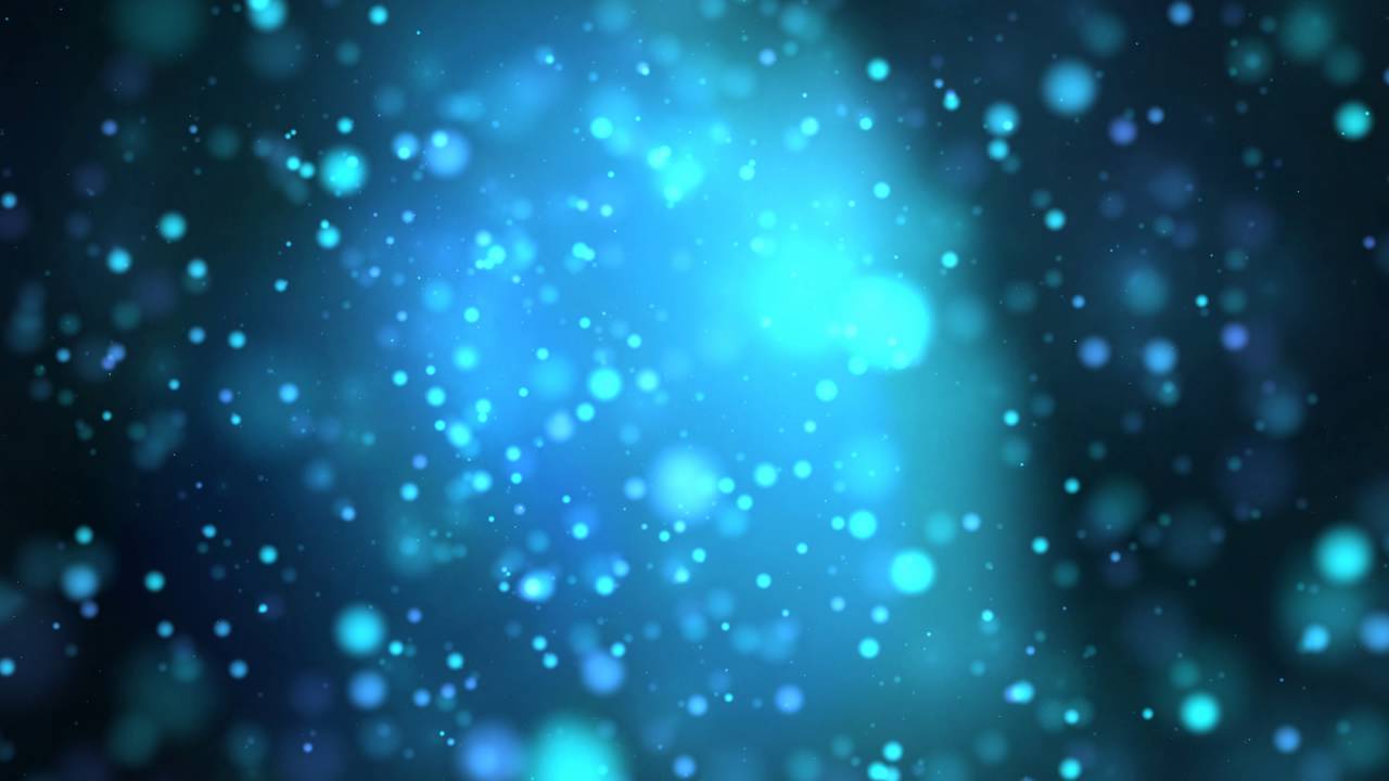 8K Universal Blue Bokeh Background 4320p Animation - YouTube