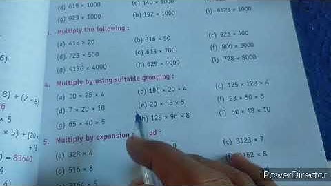 Multiply Using Suitable rearrangement