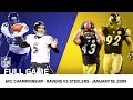 2008 afc championship polamalu delivers for the steelers  ravens vs steelers  nfl full game