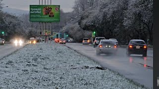 картинка: КОМСОМОЛЬСК-НА-АМУРЕ 12 ОКТЯБРЯ 2025. ПЕРВЫЙ ПОЦЕЛУЙ ЗИМЫ. ХАБАРОВСКИЙ КРАЙ. ДАЛЬНИЙ ВОСТОК РОССИИ.