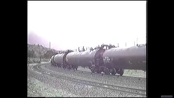 Classic Railroad Series 1148 - SP Oil Cans Upgrade Walong, Tehachapi May 1995.