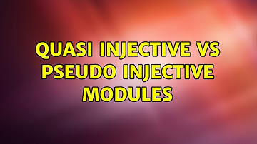 Quasi Injective vs Pseudo Injective modules