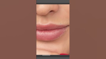 Create Highly Realistic Lipstick in Photoshop | Photoshop Tutorial | Adobe Photoshop #shorts