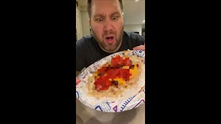 Making and trying prison food recipes: Prison Pizza
