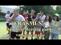 &quot;ERASMUS +&quot;. Italy. Day five. Morning games.