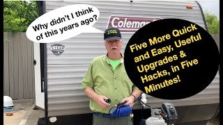 5 More handy, useful, and easy RV upgrades, mods, or hacks you will love. (May 2024) Coleman 17B.