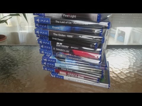 Моя коллекция эксклюзивных игр на Sony Playstation 4 - Эксклюзивы PS4, PS4 Pro.