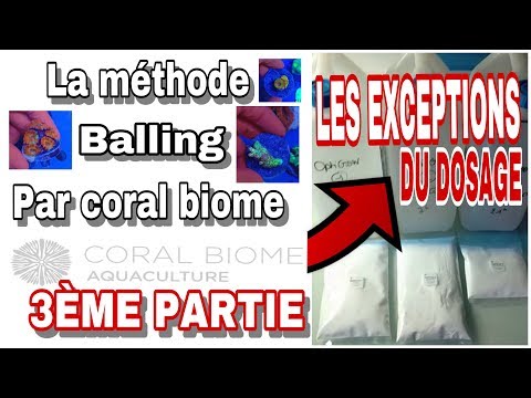 LA METHODE BALLING: PARTIE 3 sur le déséquilibre de dosage la solution