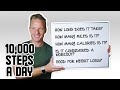 The Ultimate Guide On How To Walk 10,000 Steps A Day (TIME, MILES, CALORIES) | LiveLeanTV