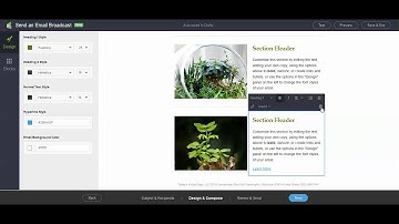 New Infusionsoft Email Builder