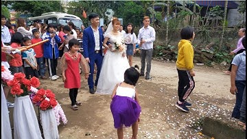 Đám Cưới Dân Tộc Mường Hòa Bình Rể Kim Bôi Và  DâuTân Lạc