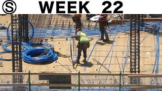 One-week construction time-lapse with closeups: Week 22 of the Ⓢ-series