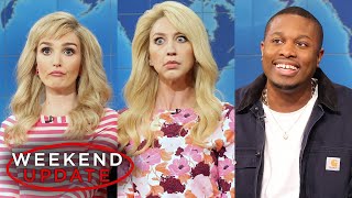 Weekend Update ft. Chloe Fineman, Heidi Gardner and Devon Walker - SNL