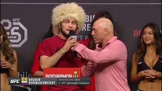 Alhamdulillah — Khabib Nurmagomedov