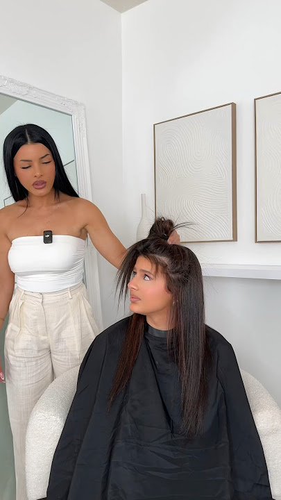 It’s her birthday 😳 I make her a special hairstyle 👌🏽 #hair #hairstyle #asmr #tutorial