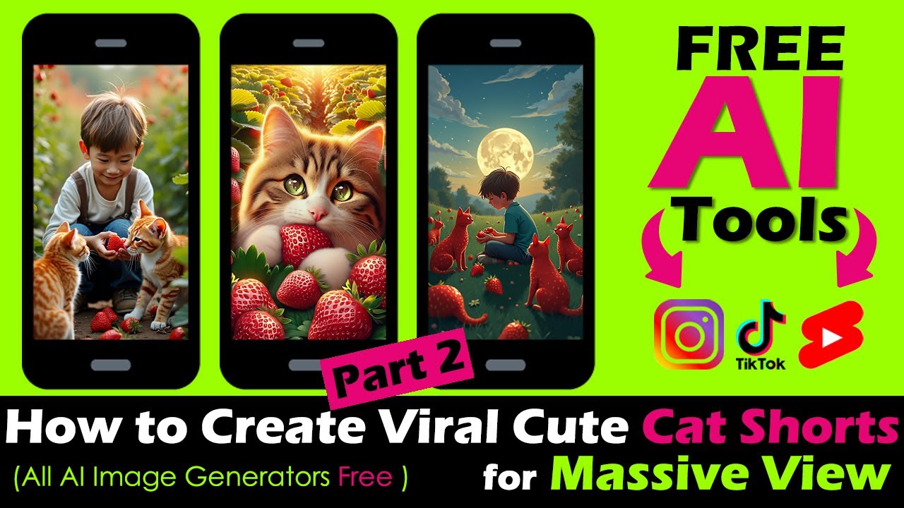 How to Create Viral Cute Cat Shorts for Massive Views | Turn AI ...