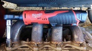 Milwaukee cordless ratchet 2457 unboxing and review