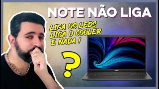 NOTEBOOK LIGA O LED MAS FICA NA TELA PRETA - DICAS DE COMO TENTAR RESOLVER !!!