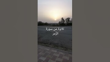تلاوة من سورة الزُّمر من الآية 73 حتى 74 (الأمام أبو جهاد وفقه الله)