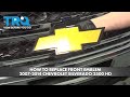 How to Replace Front Emblem 2007-2014 Chevrolet Silverado 2500 HD