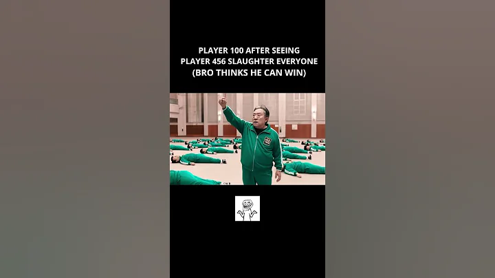 PLAYER 100 THINKS HE CAN BEAT PLAYER 456?🥲