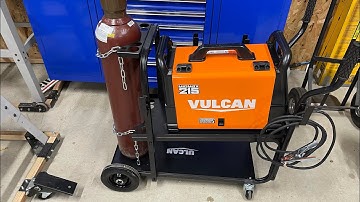 Harbor Freight Vulcan welding cart assembly