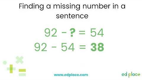 Key Stage One Maths Lesson: Finding a Missing Number on a Number Line - EdPlace