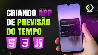 Criando um App de Previsão do tempo com HTML, CSS e JavaScript screenshot 1