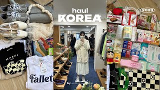 HAUL KOREA 2023🇰🇷 แกะถุงช้อปเกาหลี ซื้ออะไรมาบ้าง? สกินแคร์, เสื้อผ้ากระเป๋าแบรนด์เกาหลี / KARNMAY