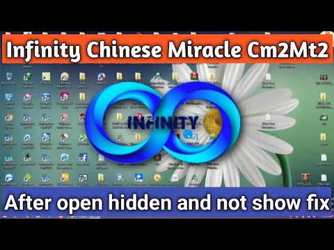 Infinity Chines Miracle Cm2Mt2 All Setup After Open Auto Hide And Not Showing Problem Fix 100%