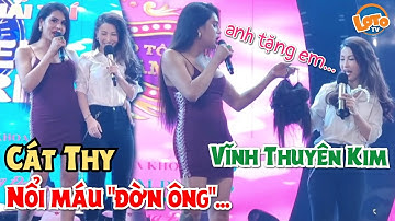 DIVA Cát Thy nổi máu "đờn ông" cua gái làm ca sĩ Vĩnh Thuyên Kim "toát mồ hôi" khán giả cười bể bụng