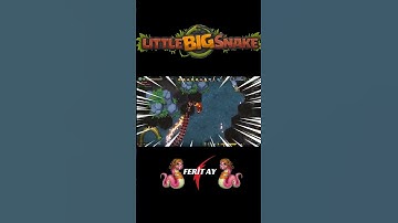 Little Big Snake.io💙Team Fight💙Enjoyable Game💙 #Shorts